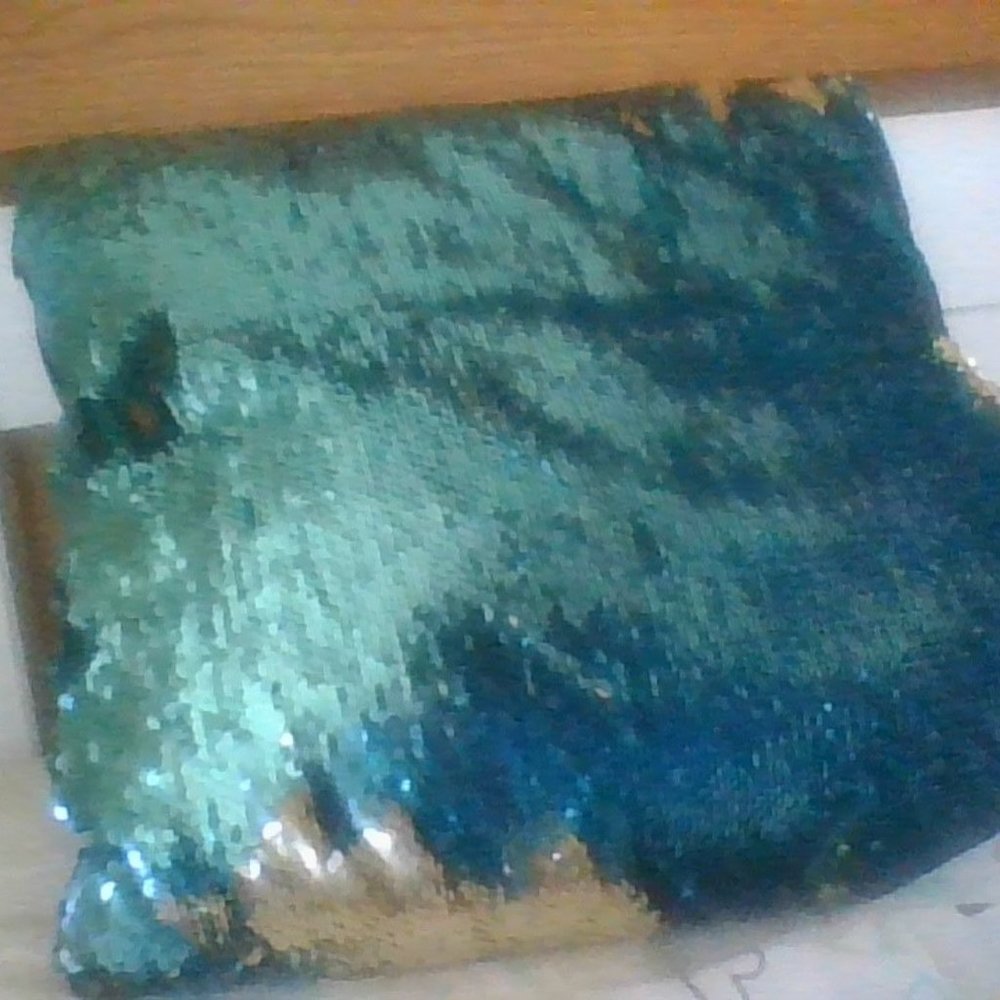 sequins pillow